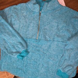 Soft Serve Quarter-Zip Pullover in size: Large